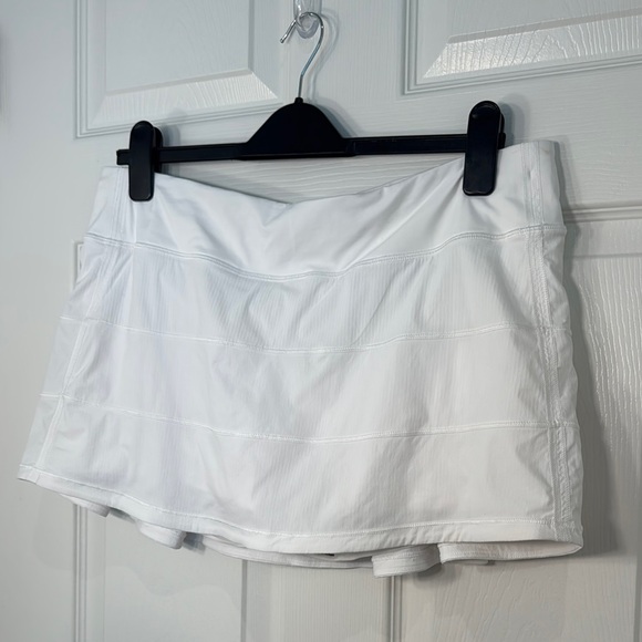 🎾Lululemon Pace Rival 12” White Tennis/Pickleball Skirt 🎾 - Picture 1 of 13